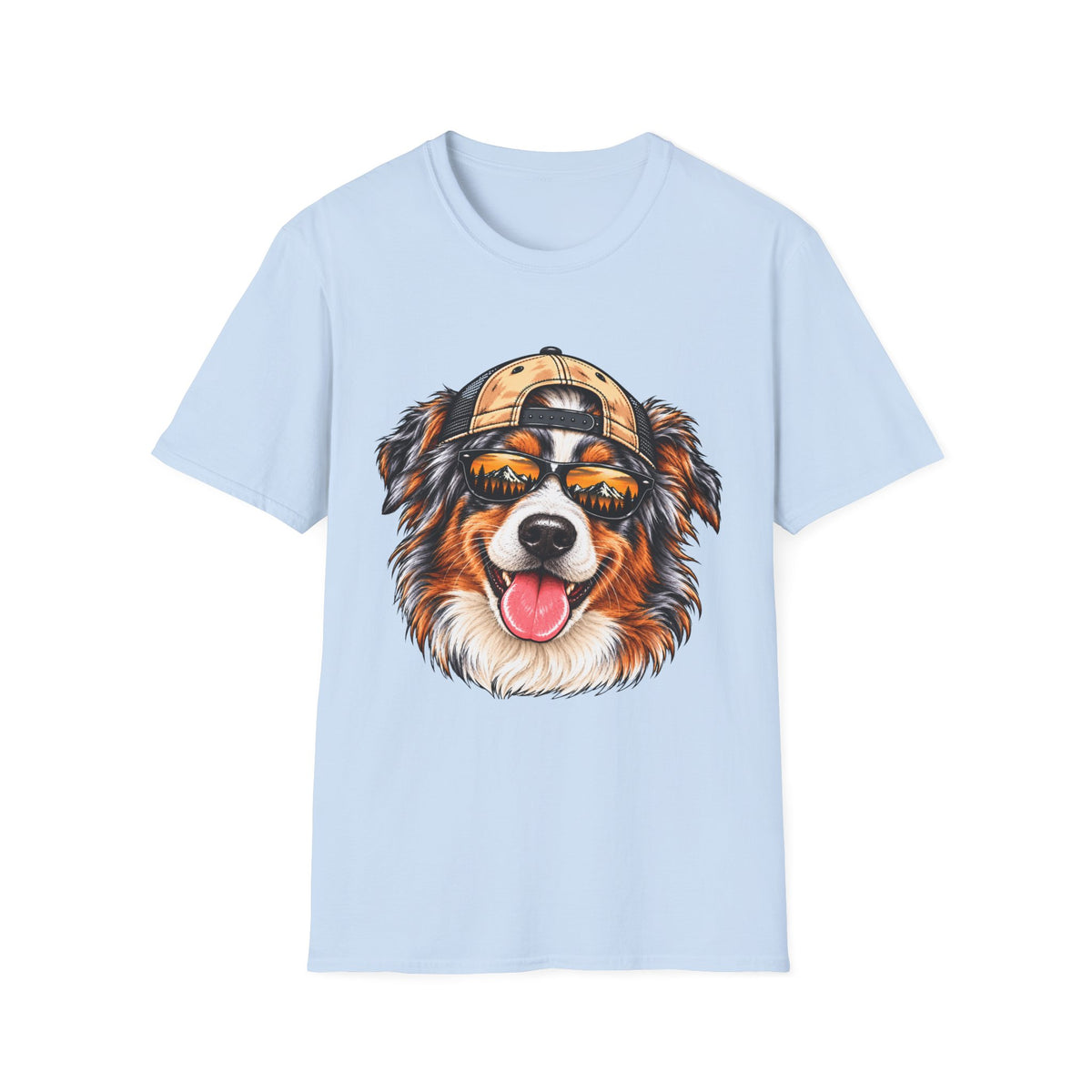 Australian Shepherd Hat backwards T-Shirt