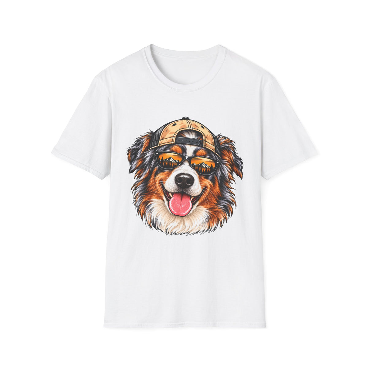Australian Shepherd Hat backwards T-Shirt