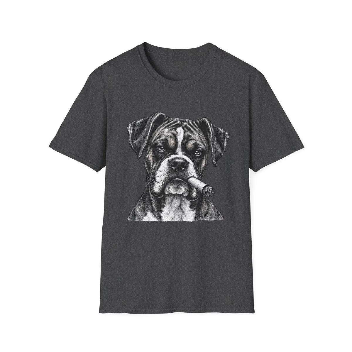 Boxer with a Cigar T-Shirt