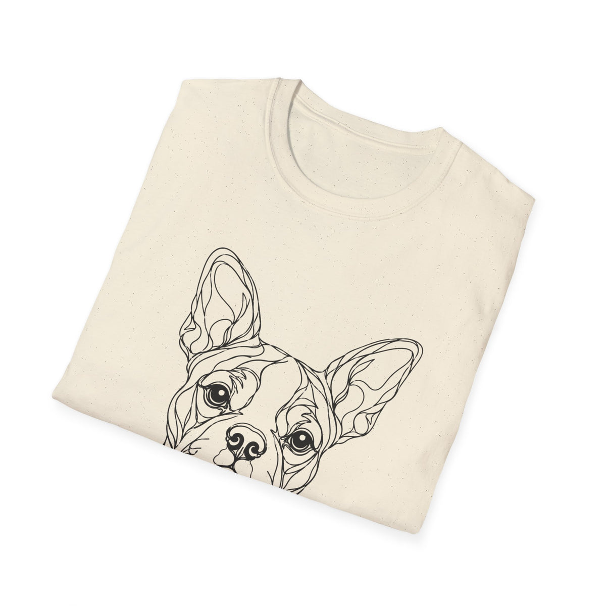 Boston Terrier Line art T-Shirt