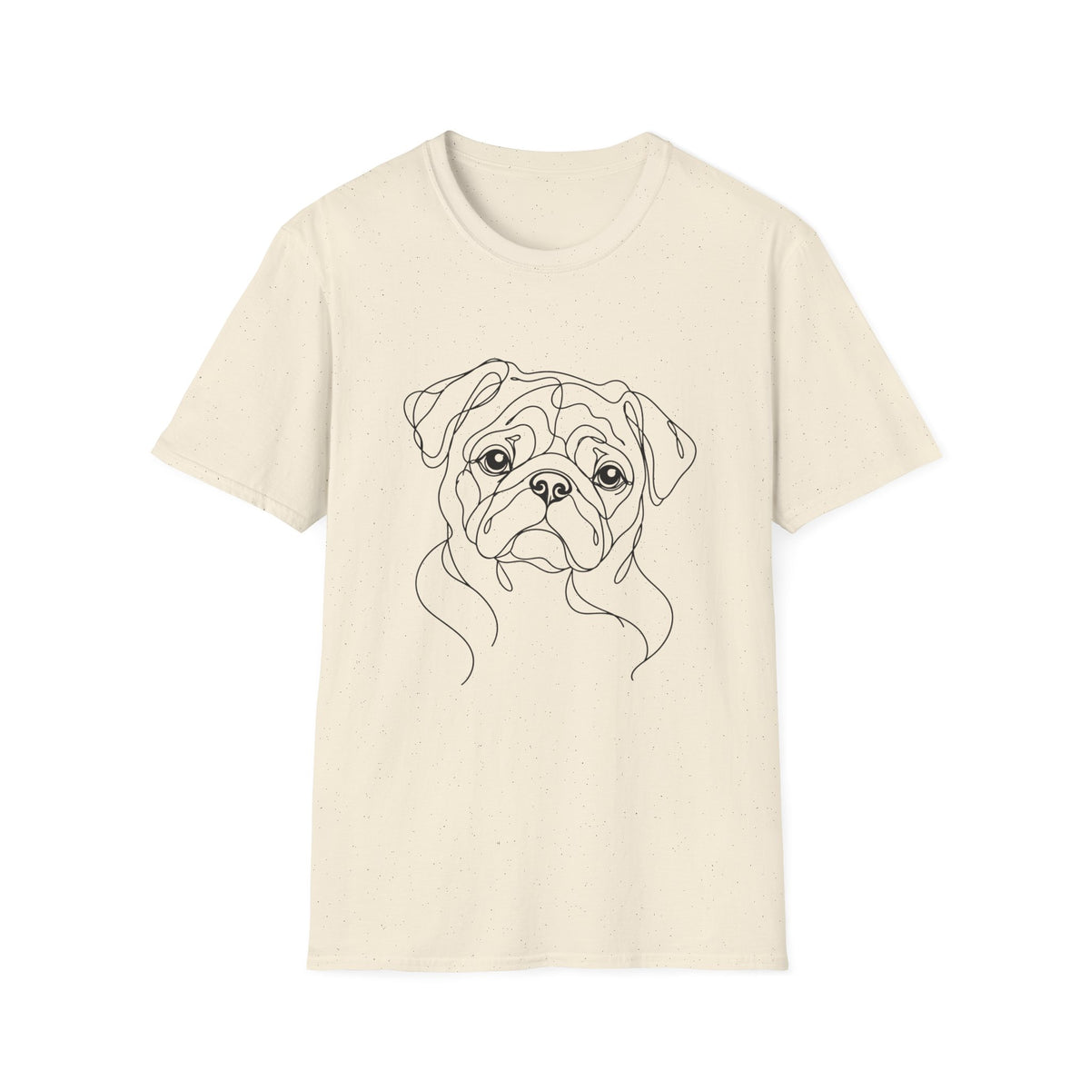 Pug Line art T-Shirt