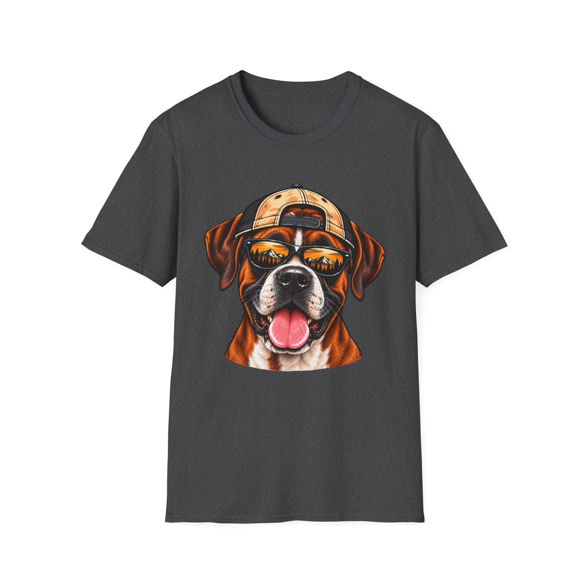 Boxer Hat backwards T-Shirt