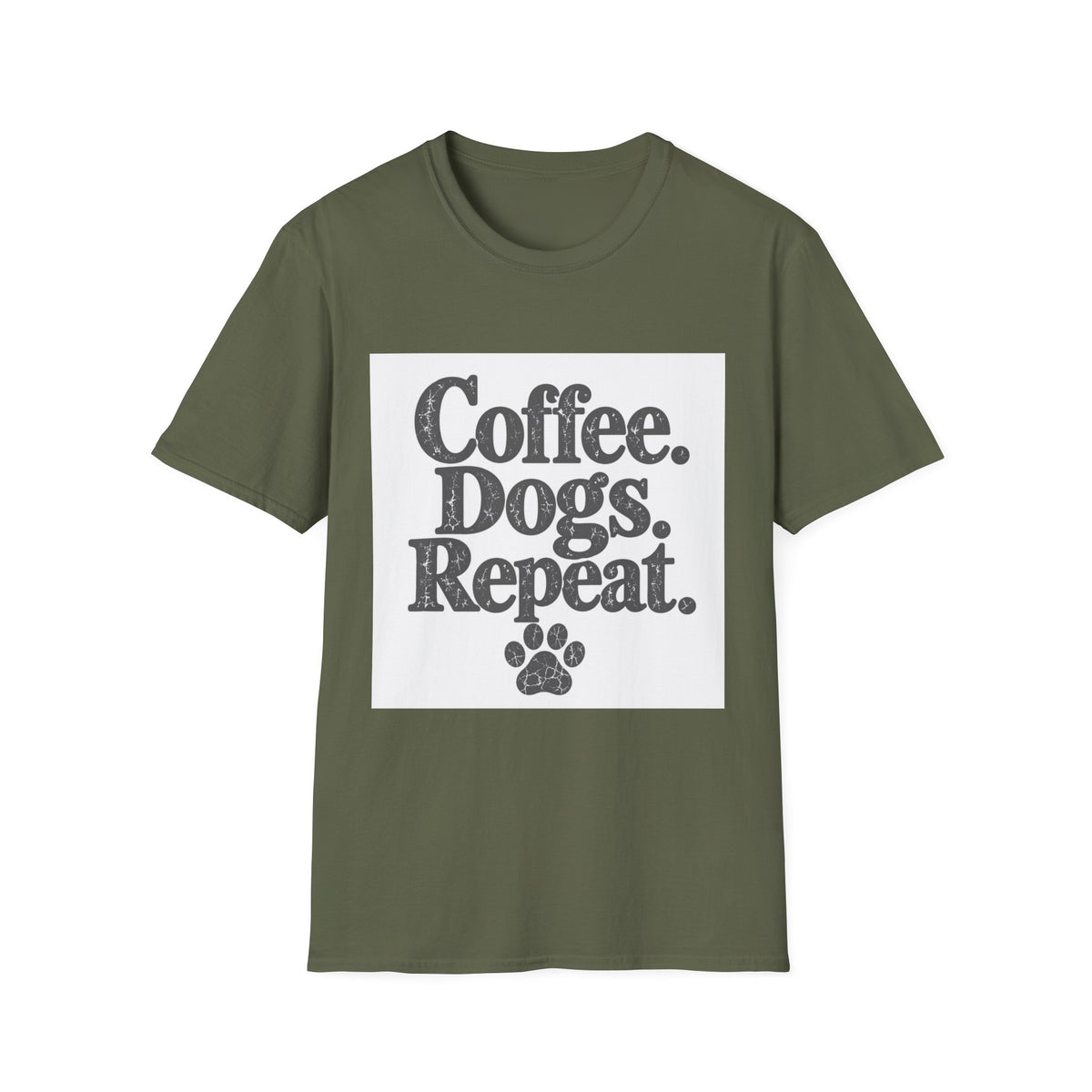 Coffee. Dogs. Repeat T-Shirt