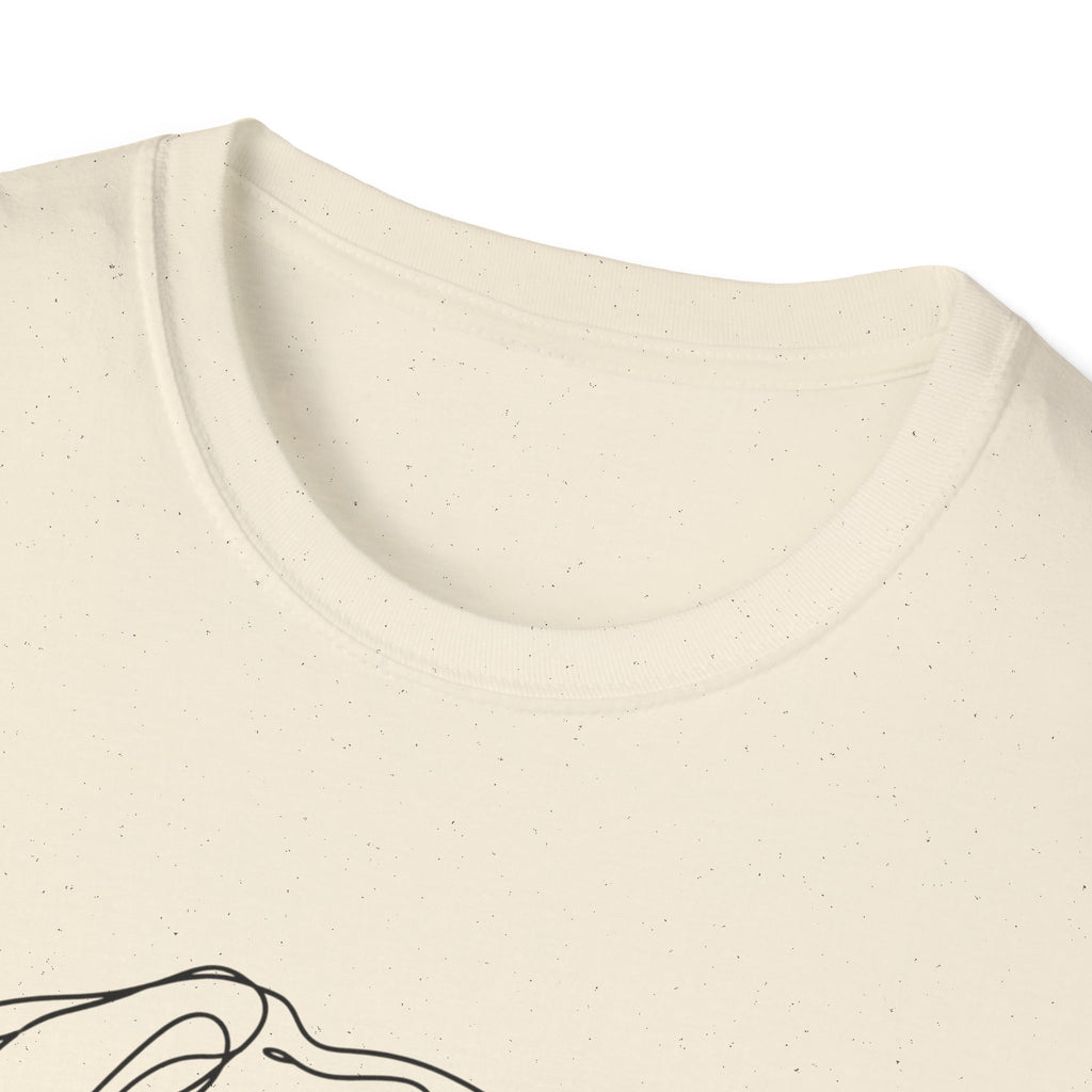 Pug Line art T-Shirt