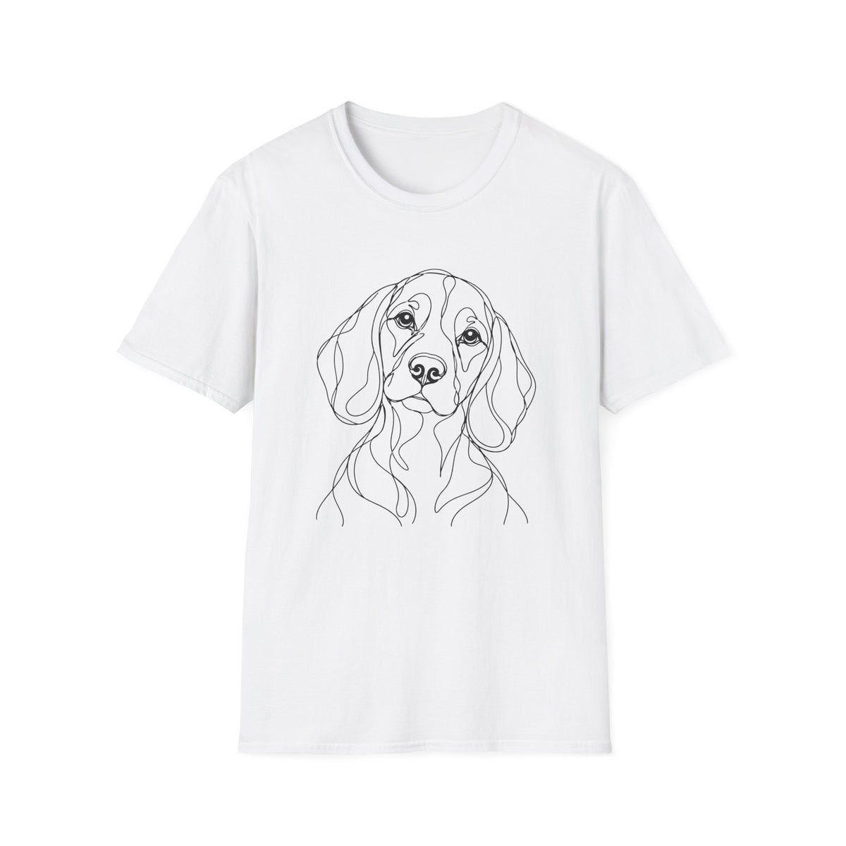 Beagle Line art T-Shirt