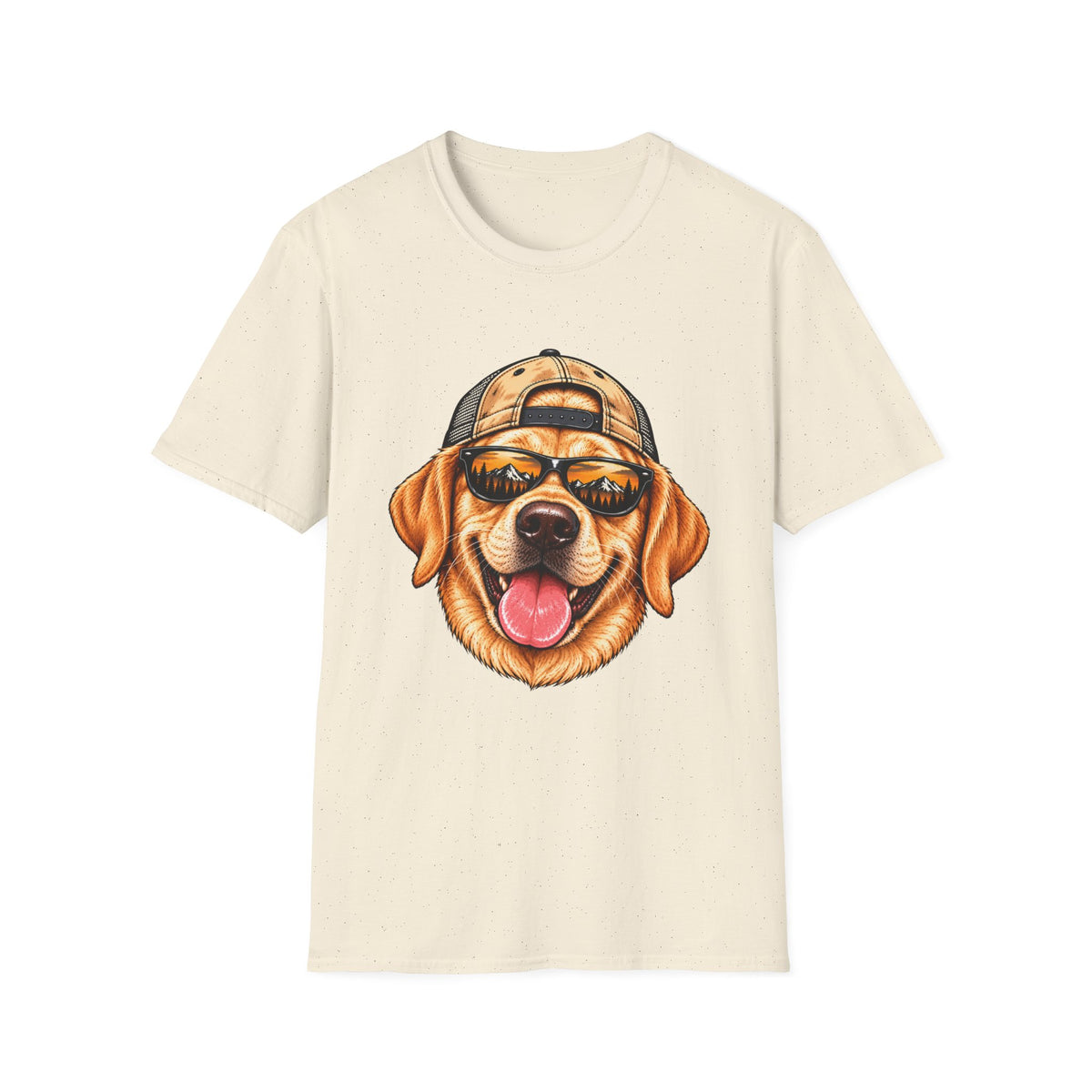 Yellow Lab Hat backwards T-Shirt