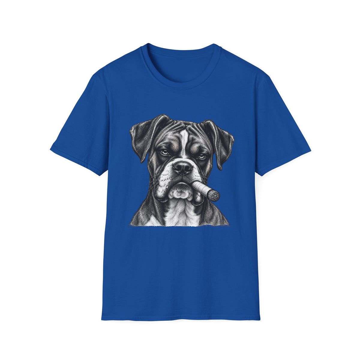 Boxer with a Cigar T-Shirt