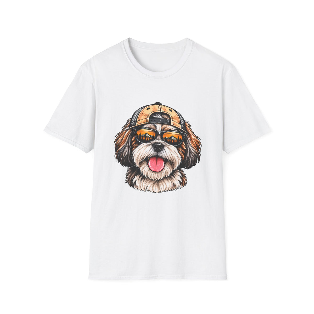 Shih Tzu Hat backwards T-Shirt