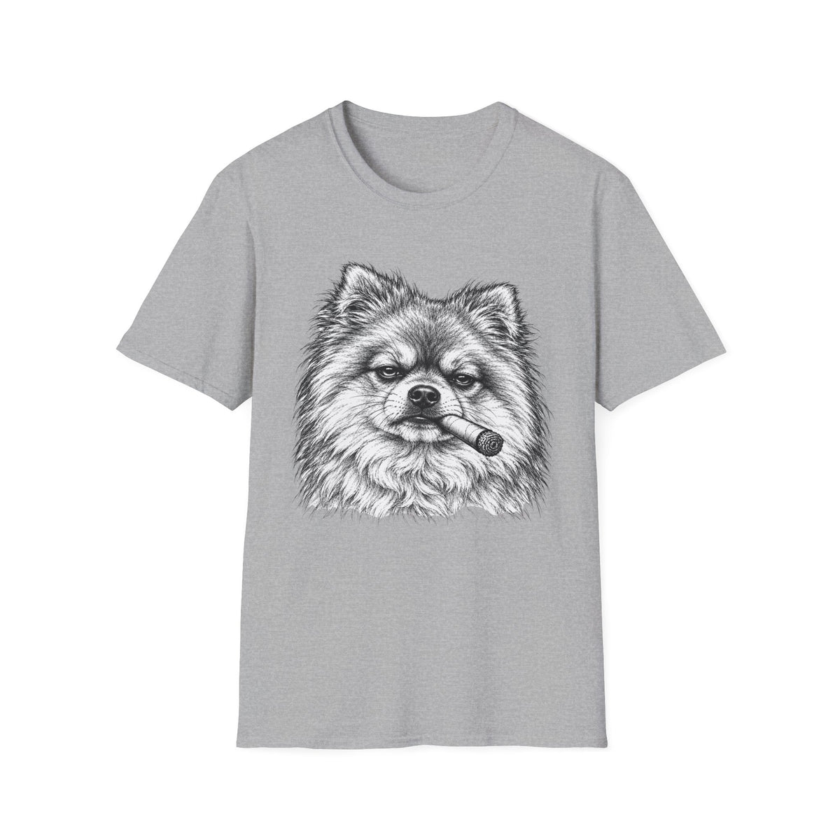 Pomeranian with a Cigar T-Shirt
