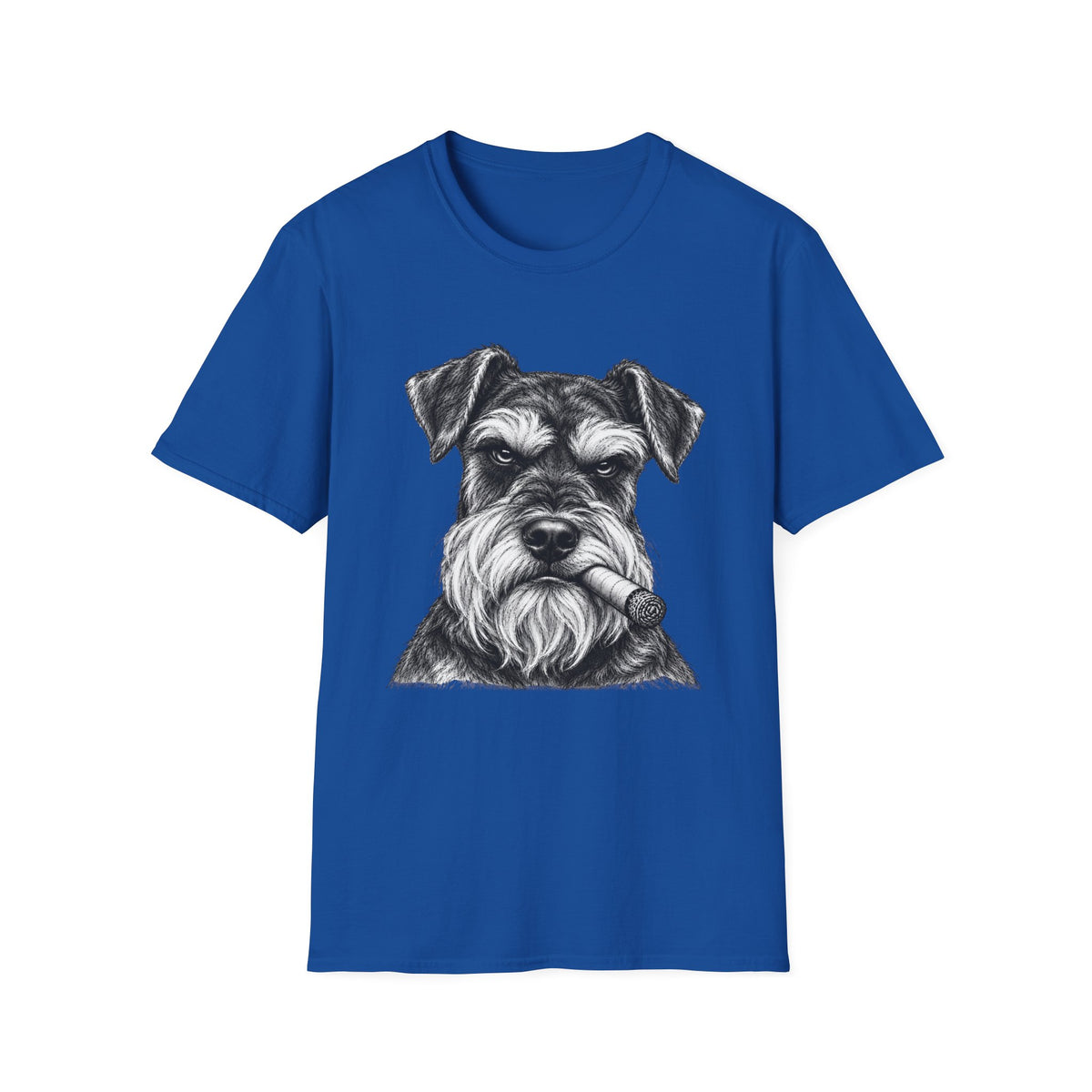 Schnauzer with a Cigar T-Shirt