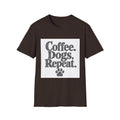 Coffee. Dogs. Repeat T-Shirt