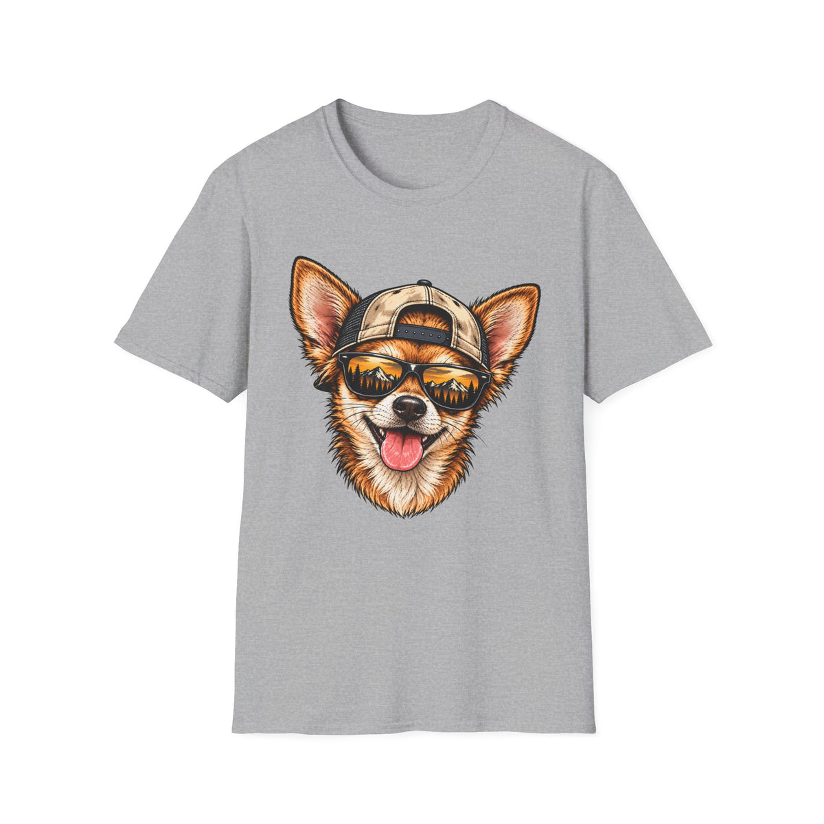Chihuahua Hat backwards T-Shirt