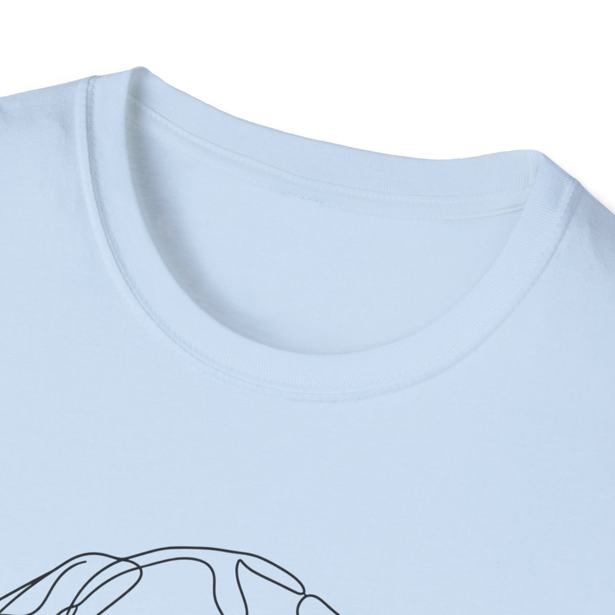 German Shorthaired Pointer line art T-Shirt