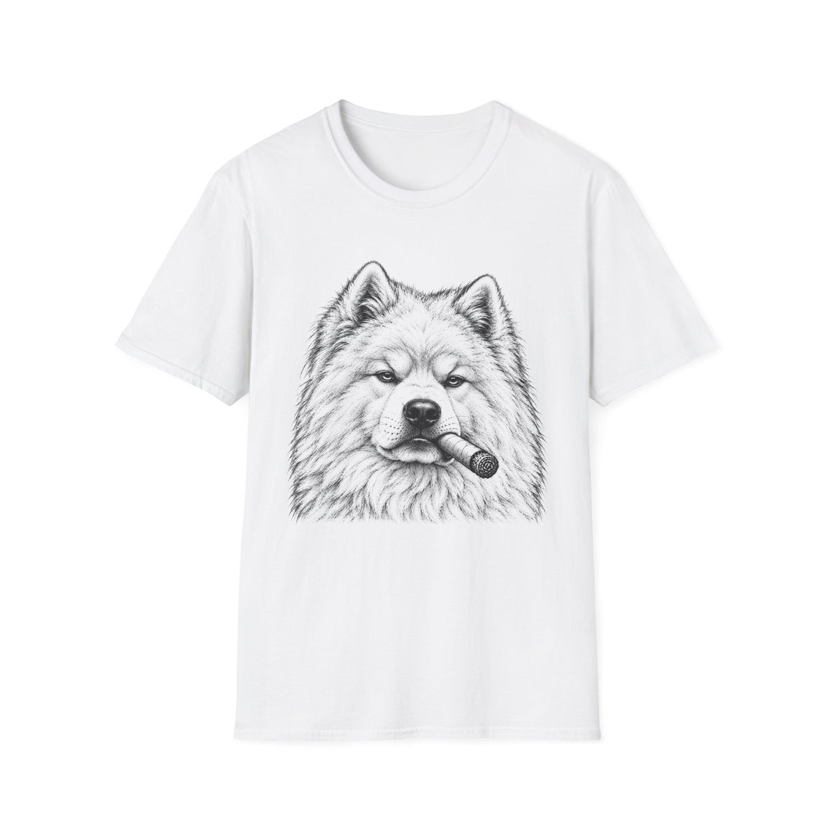 Samoyed with a Cigar T-Shirt