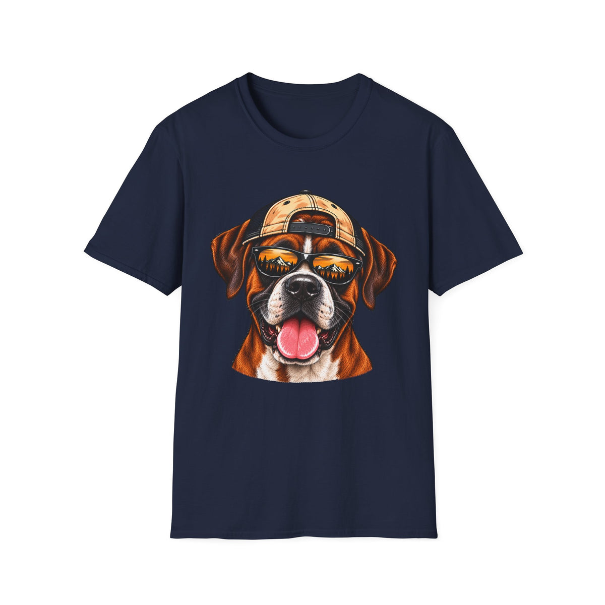 Boxer Hat backwards T-Shirt