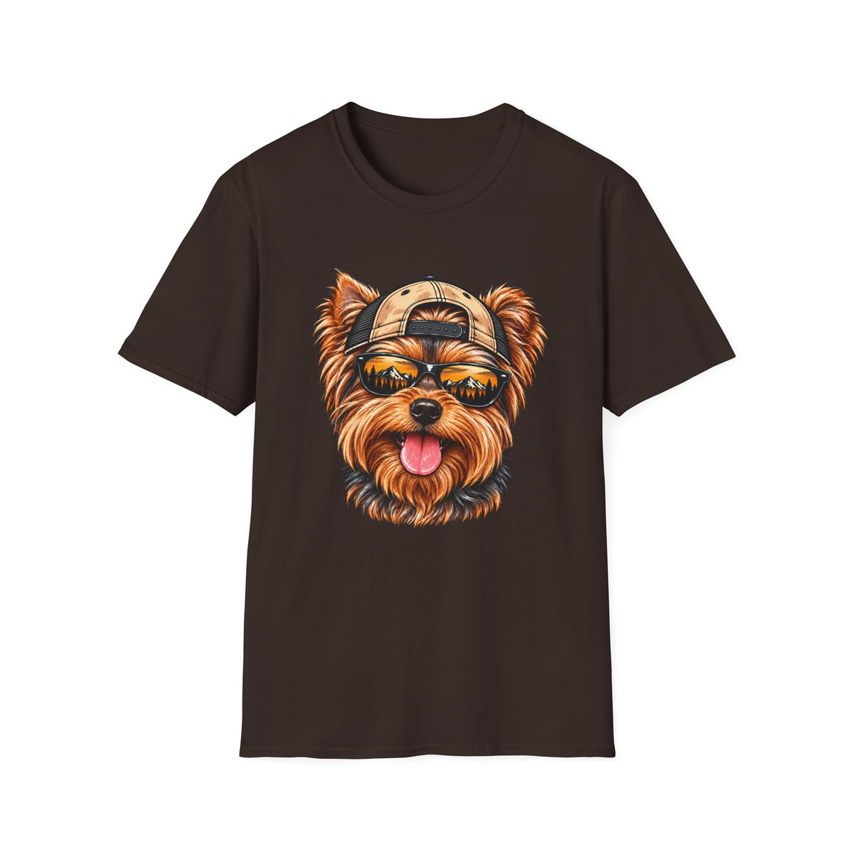 Yorkshire Terrier Hat backwards T-Shirt