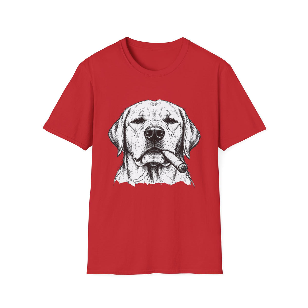 Labrador Retriever with a Cigar T-Shirt