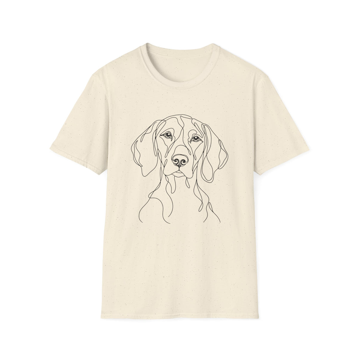 German Shorthaired Pointer line art T-Shirt