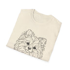 Pomeranian Line art T-Shirt
