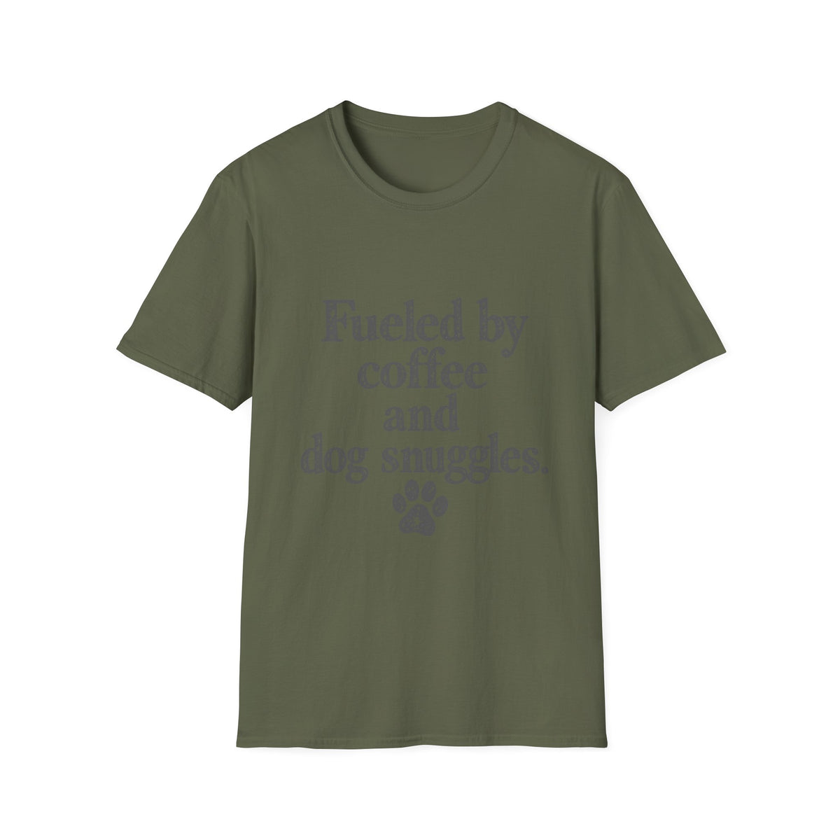 Fueled by coffee and dog snuggles T-Shirt