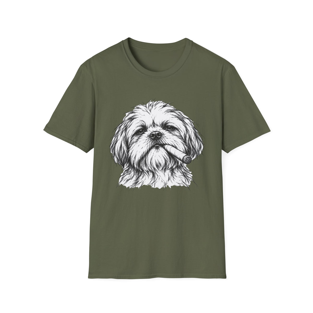 Shih Tzu with a Cigar T-Shirt