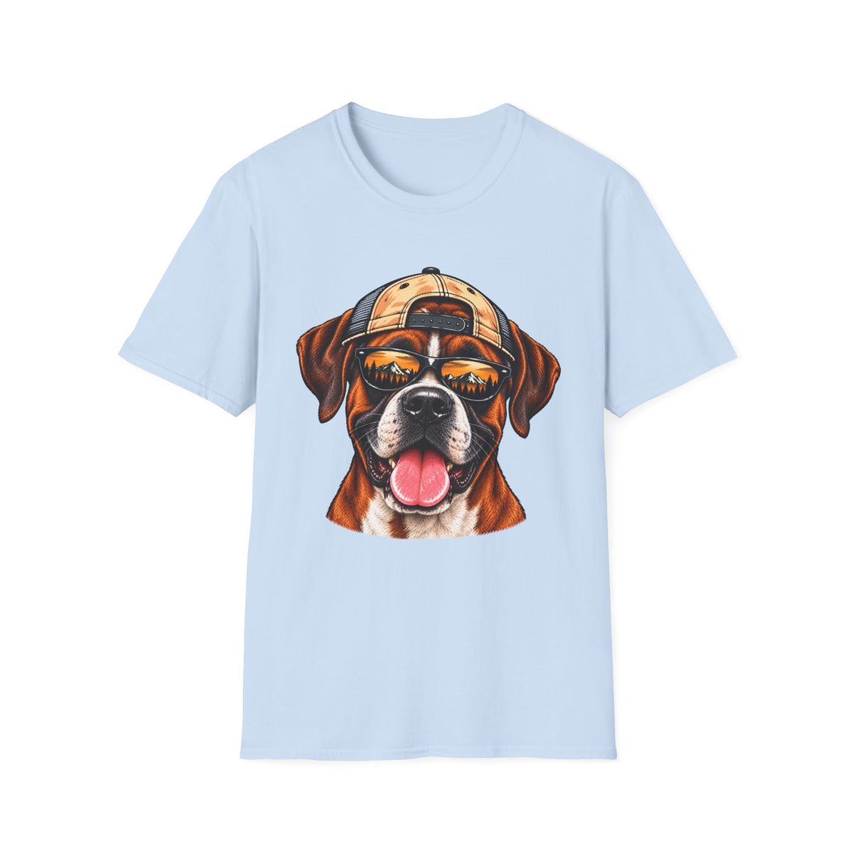 Boxer Hat backwards T-Shirt