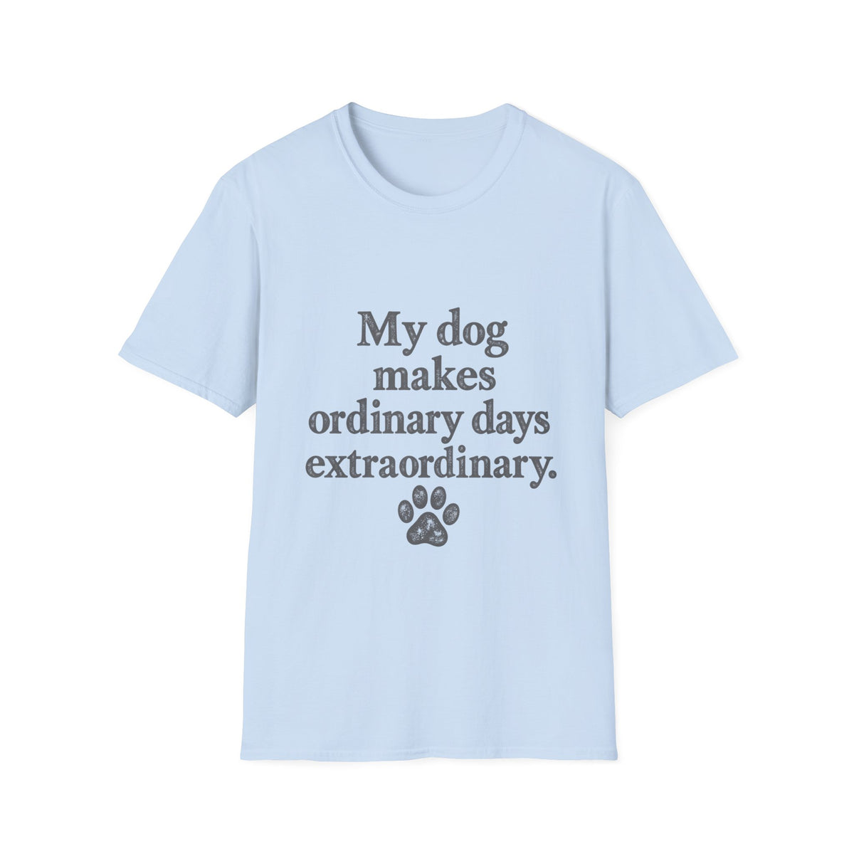 My dog makes ordinary days extraordinary T-Shirt