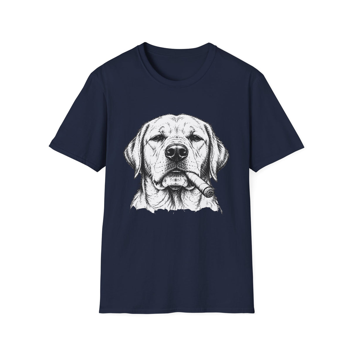Labrador Retriever with a Cigar T-Shirt