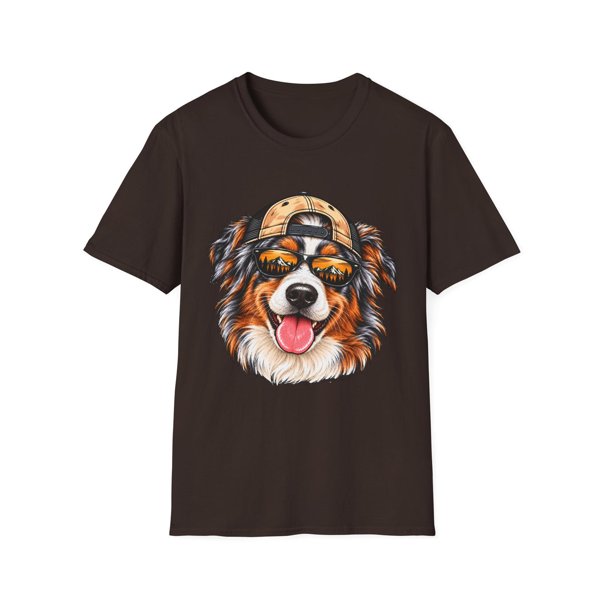 Australian Shepherd Hat backwards T-Shirt