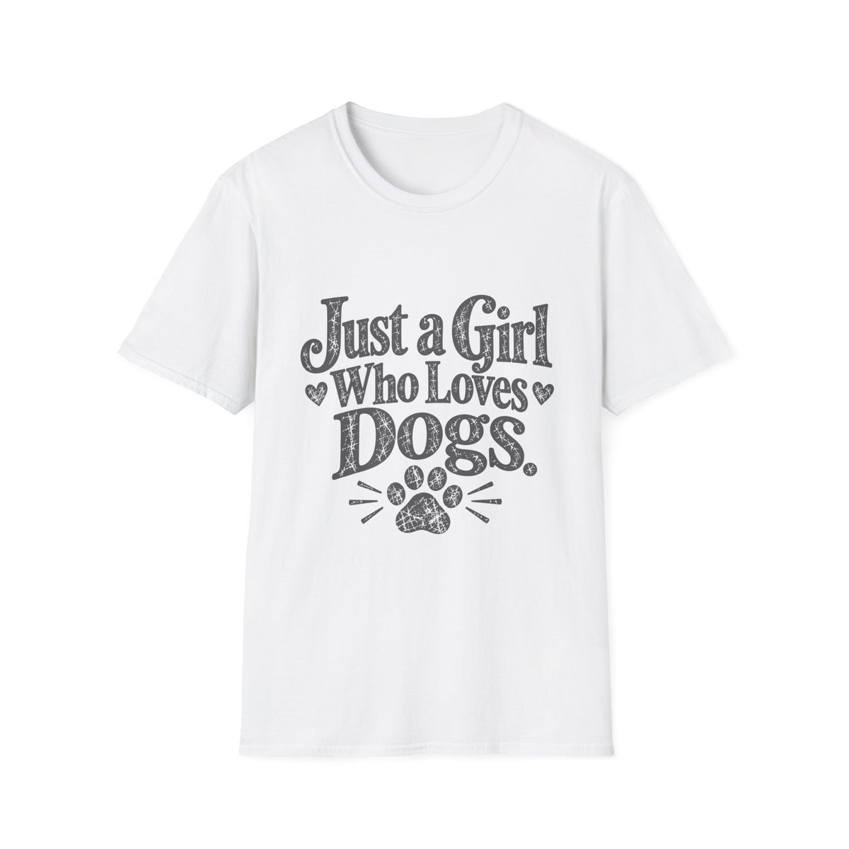 Just a girl who loves dogs T-Shirt