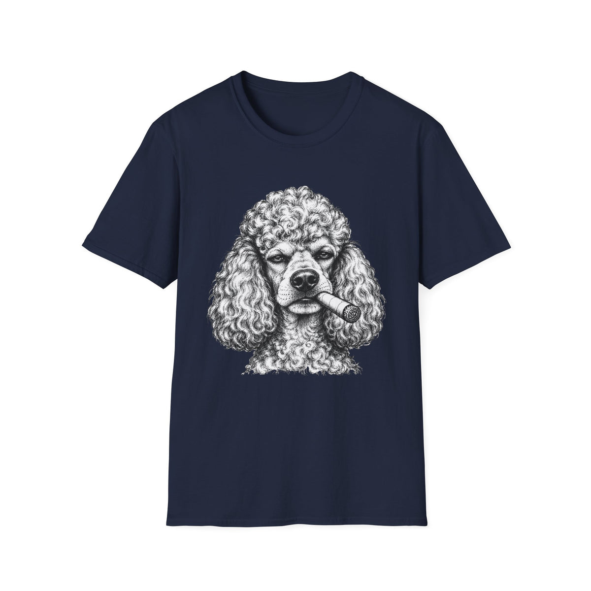 Poodle with a Cigar T-Shirt
