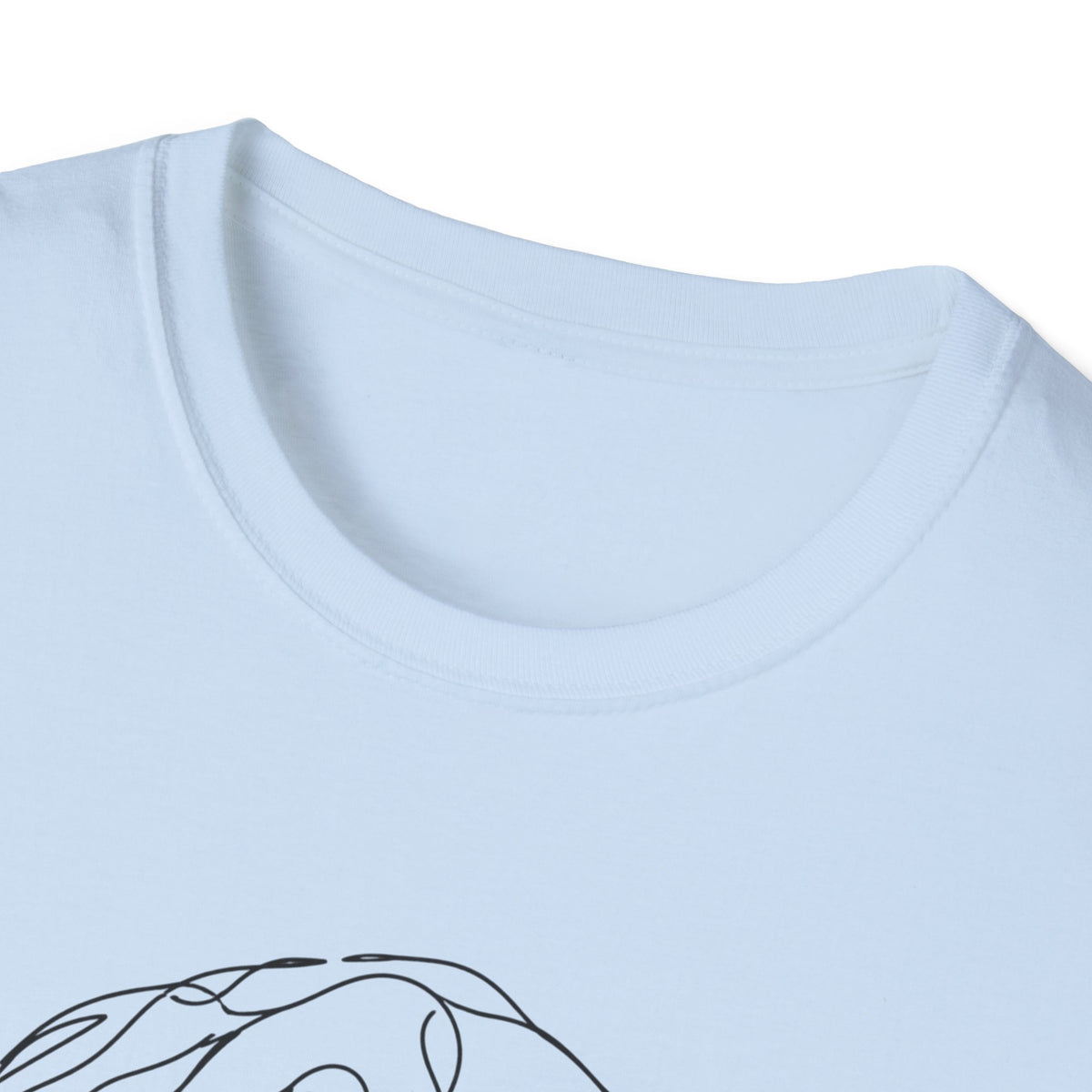 Golden Retriever Line art T-Shirt