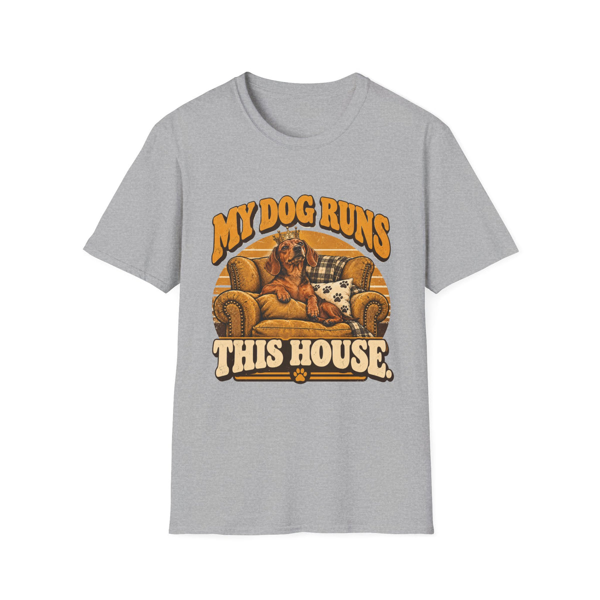 My Dog Runs this House T-Shirt