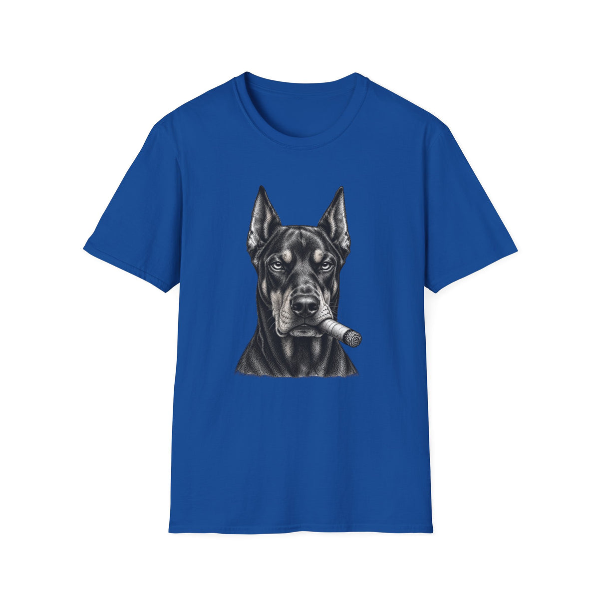 Doberman Pinscher with a Cigar T-Shirt
