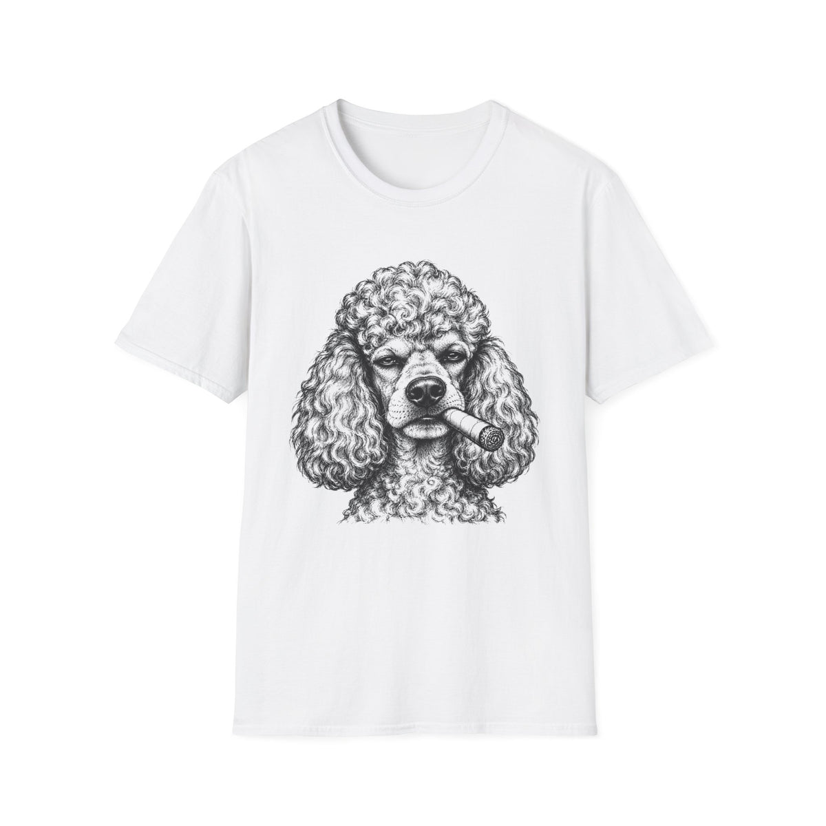 Poodle with a Cigar T-Shirt