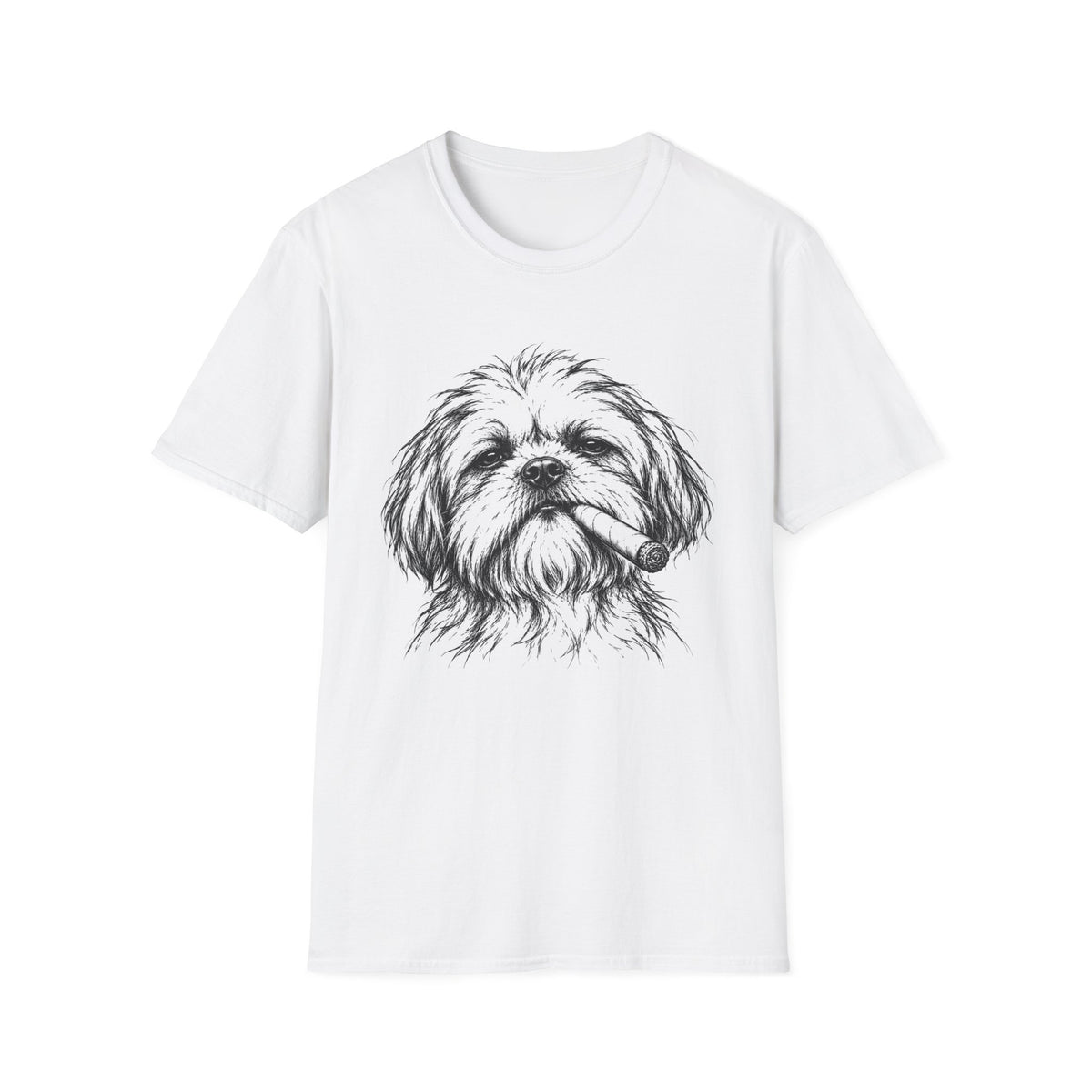Shih Tzu with a Cigar T-Shirt