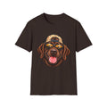 Chocolate Lab Hat backwards T-Shirt