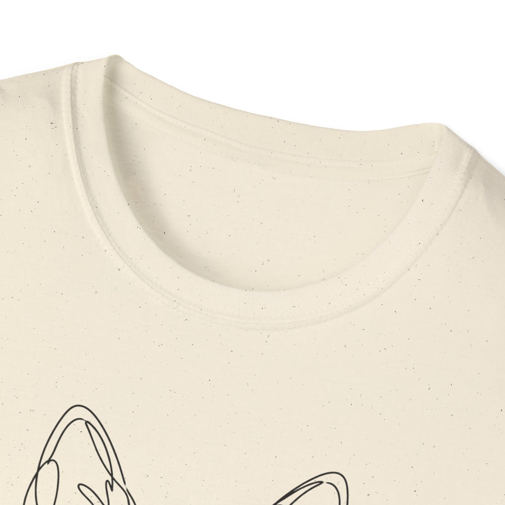 German Shepherd Line art T-Shirt
