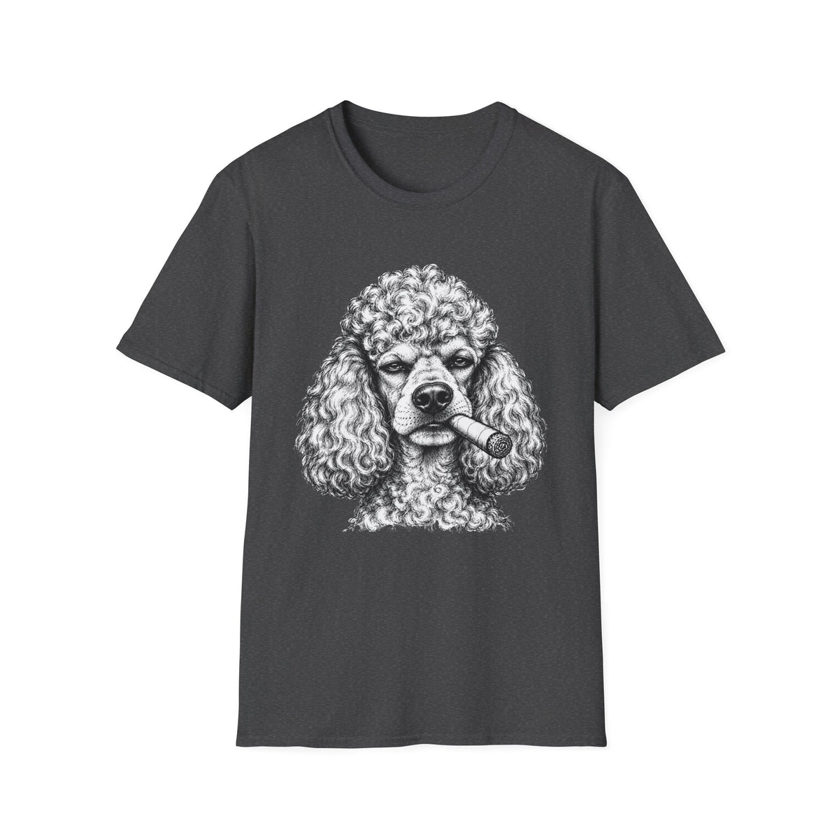 Poodle with a Cigar T-Shirt
