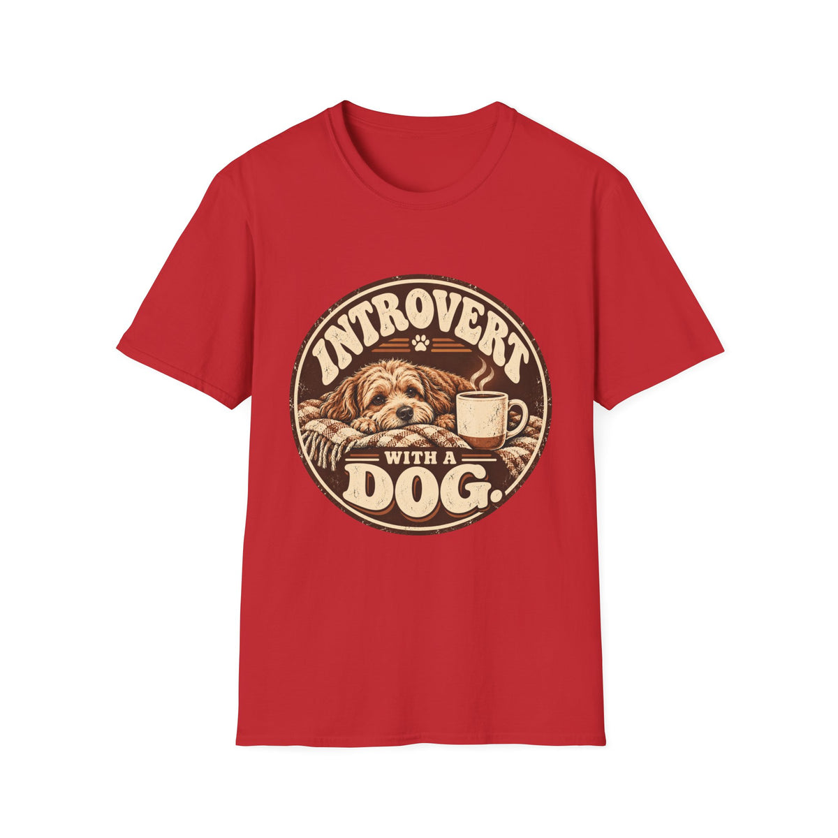 Introvert with a Dog T-Shirt