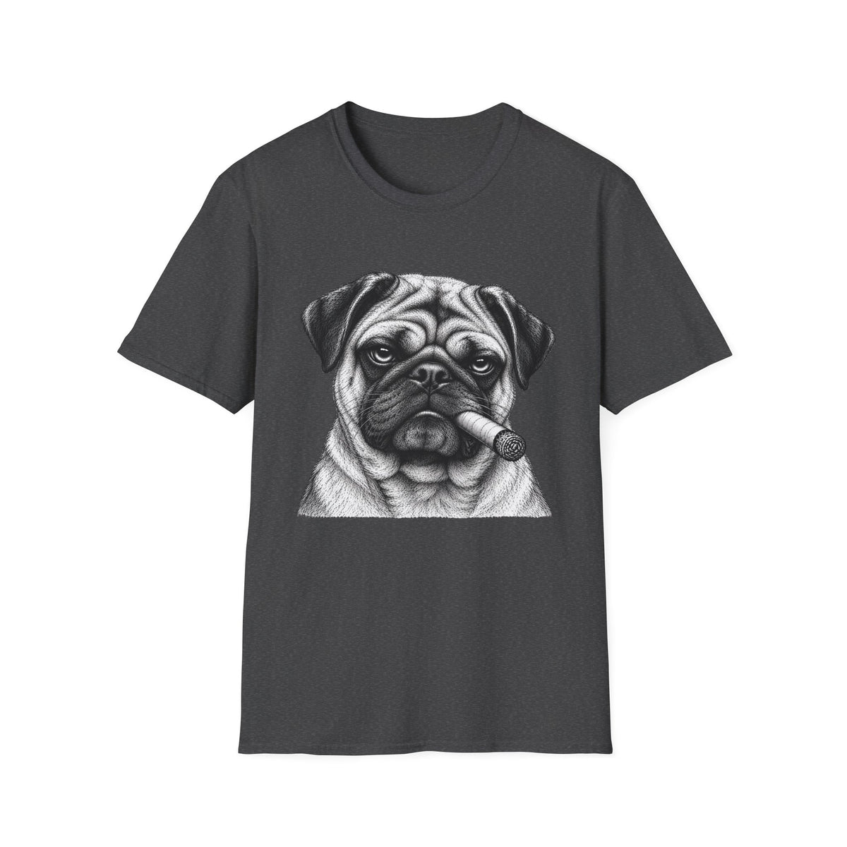 Pug with a Cigar T-Shirt