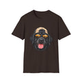 Black Lab Hat backwards T-Shirt