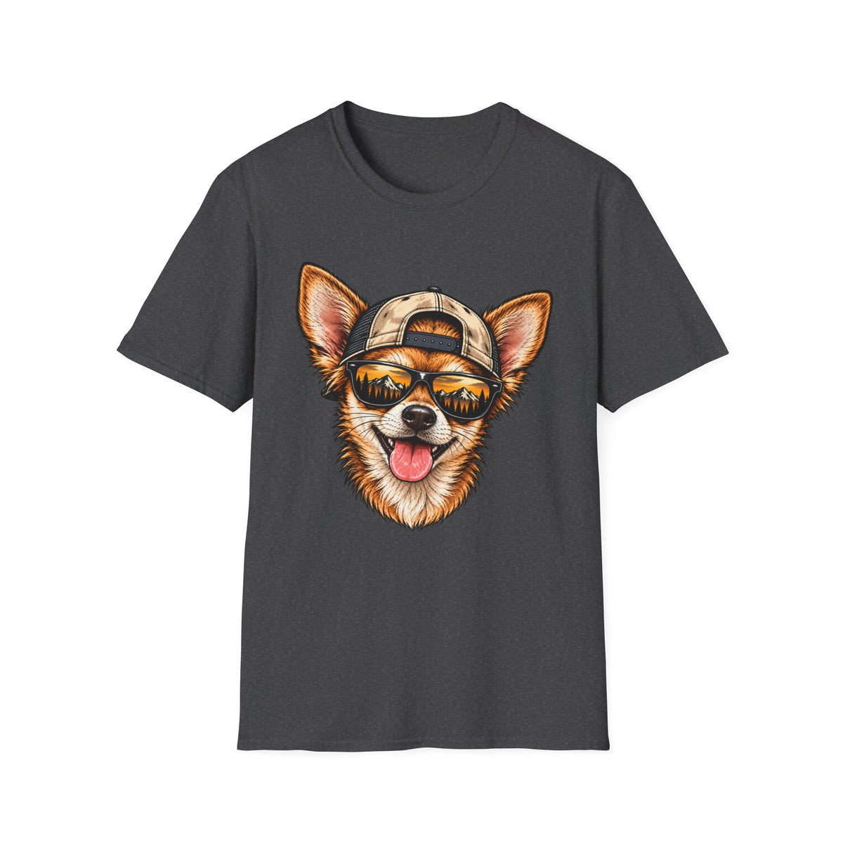 Chihuahua Hat backwards T-Shirt