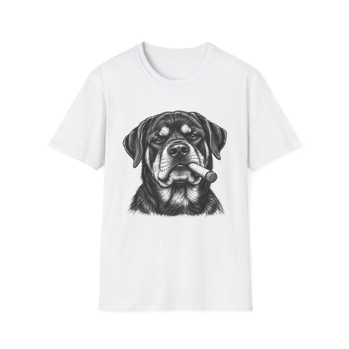 Rottweiler with a Cigar T-Shirt