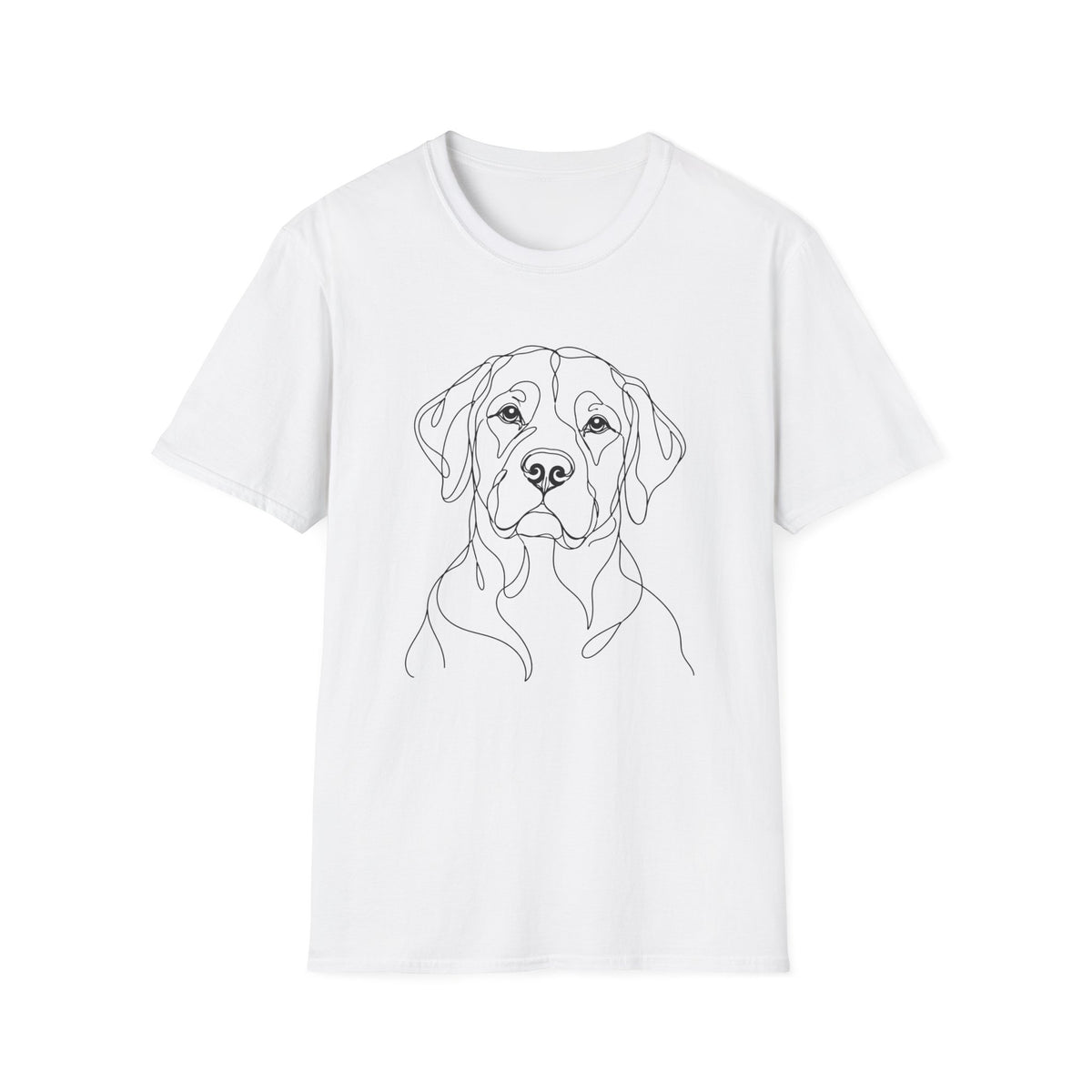Labrador Retriever Line art T-Shirt