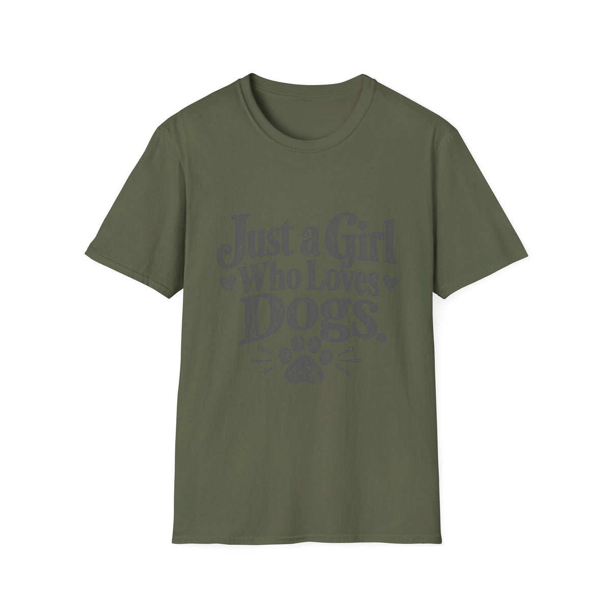 Just a girl who loves dogs T-Shirt