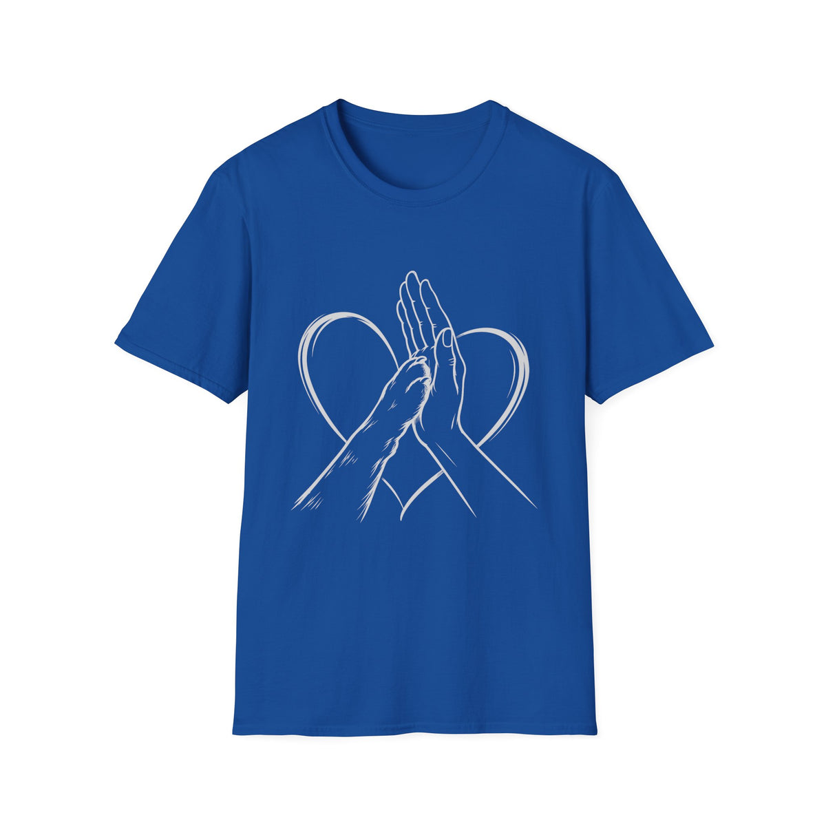 Hand touching Paw T-Shirt