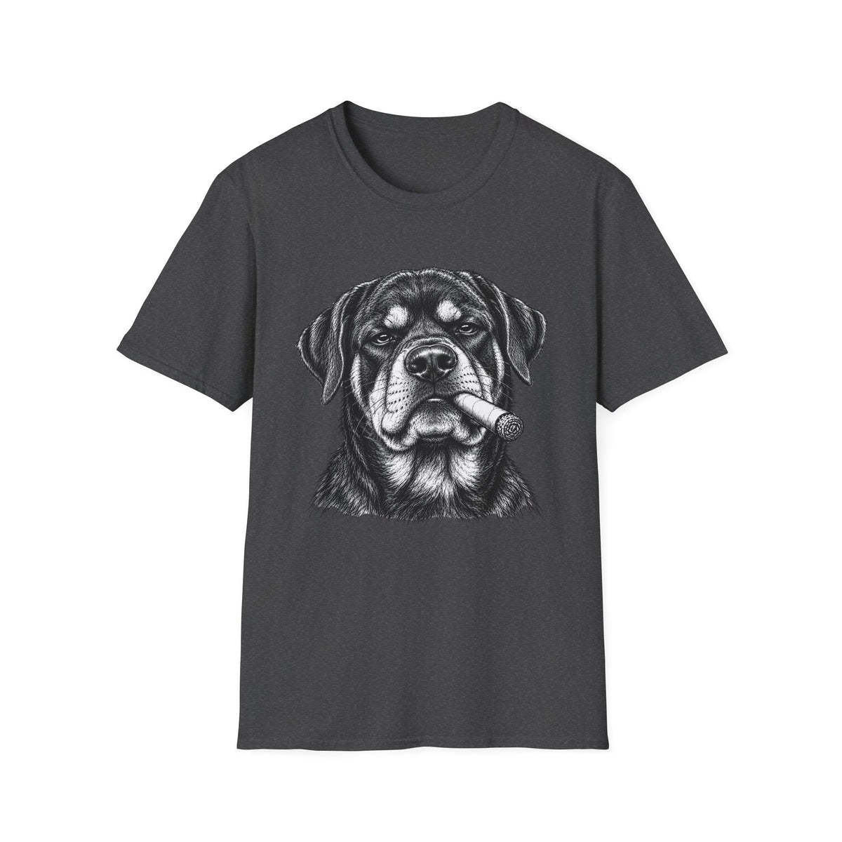 Rottweiler with a Cigar T-Shirt