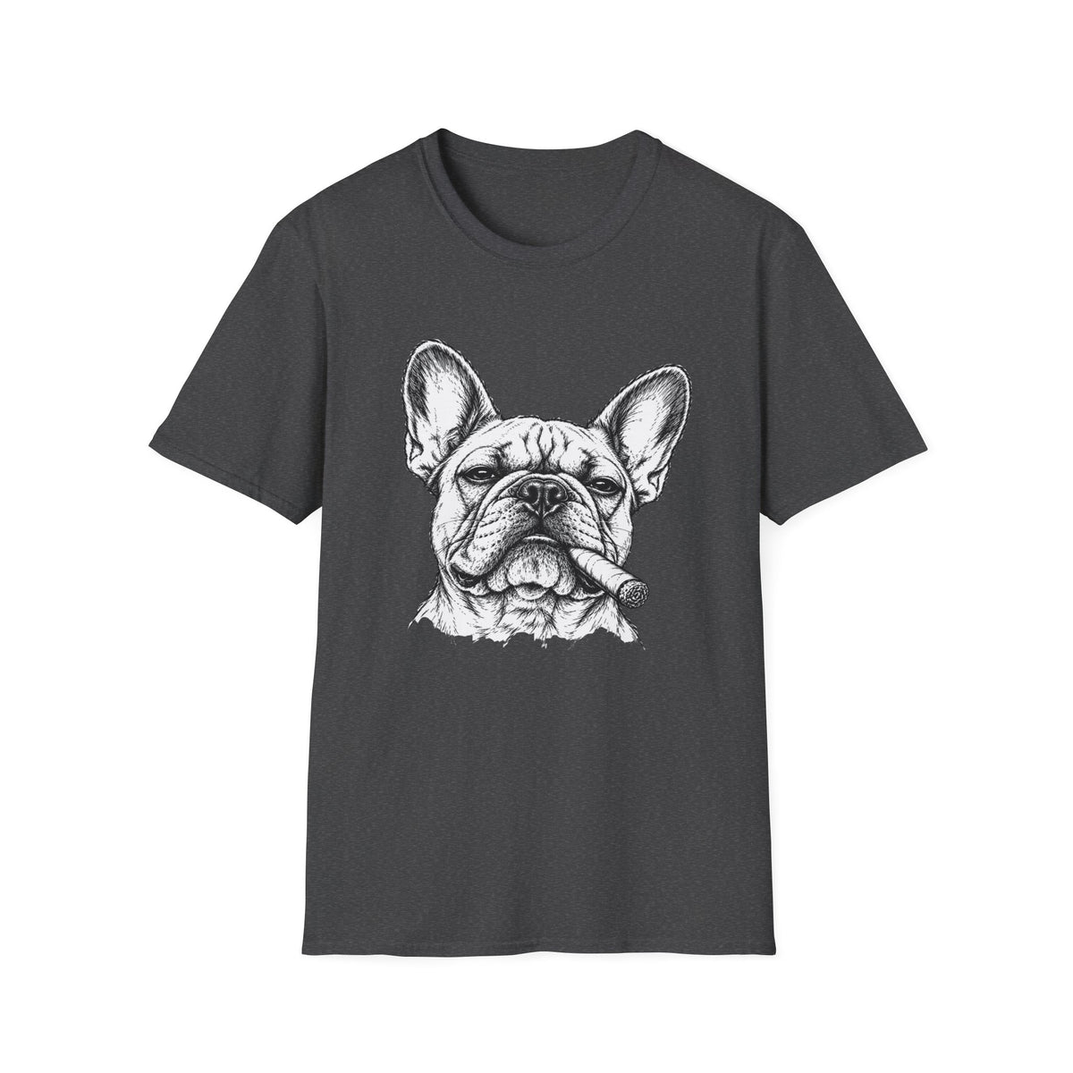 French Bulldog with a Cigar T-Shirt