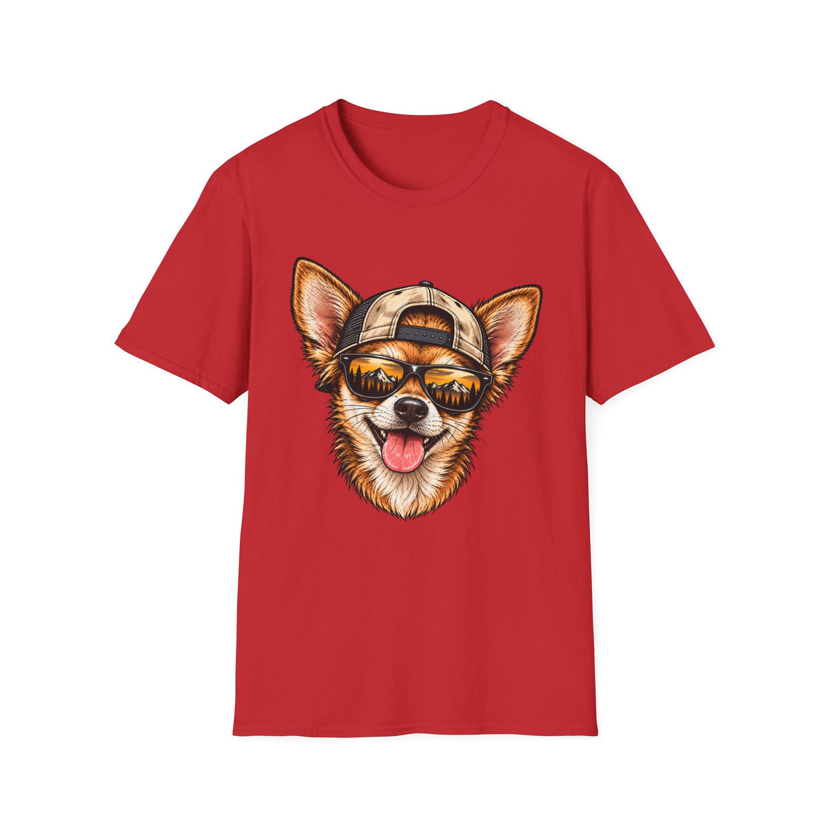 Chihuahua Hat backwards T-Shirt